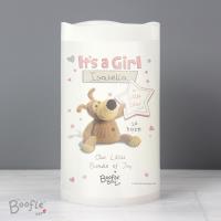 Personalised Boofle It's a Girl Nightlight LED Candle Extra Image 2 Preview